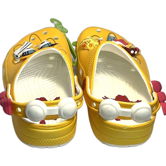 Crocs Mcdonald's Shoes Birdie Clogs Yellow M-6/W-8 collectors edition rare NEW - Picture 3 of 16